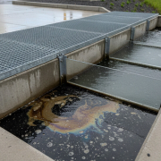 Lovilec olj za učinkovito preprečevanje odtekanja škodljivih snovi v naravo