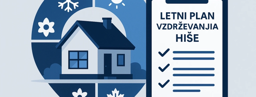 Letni plan vzdrževanja hiše